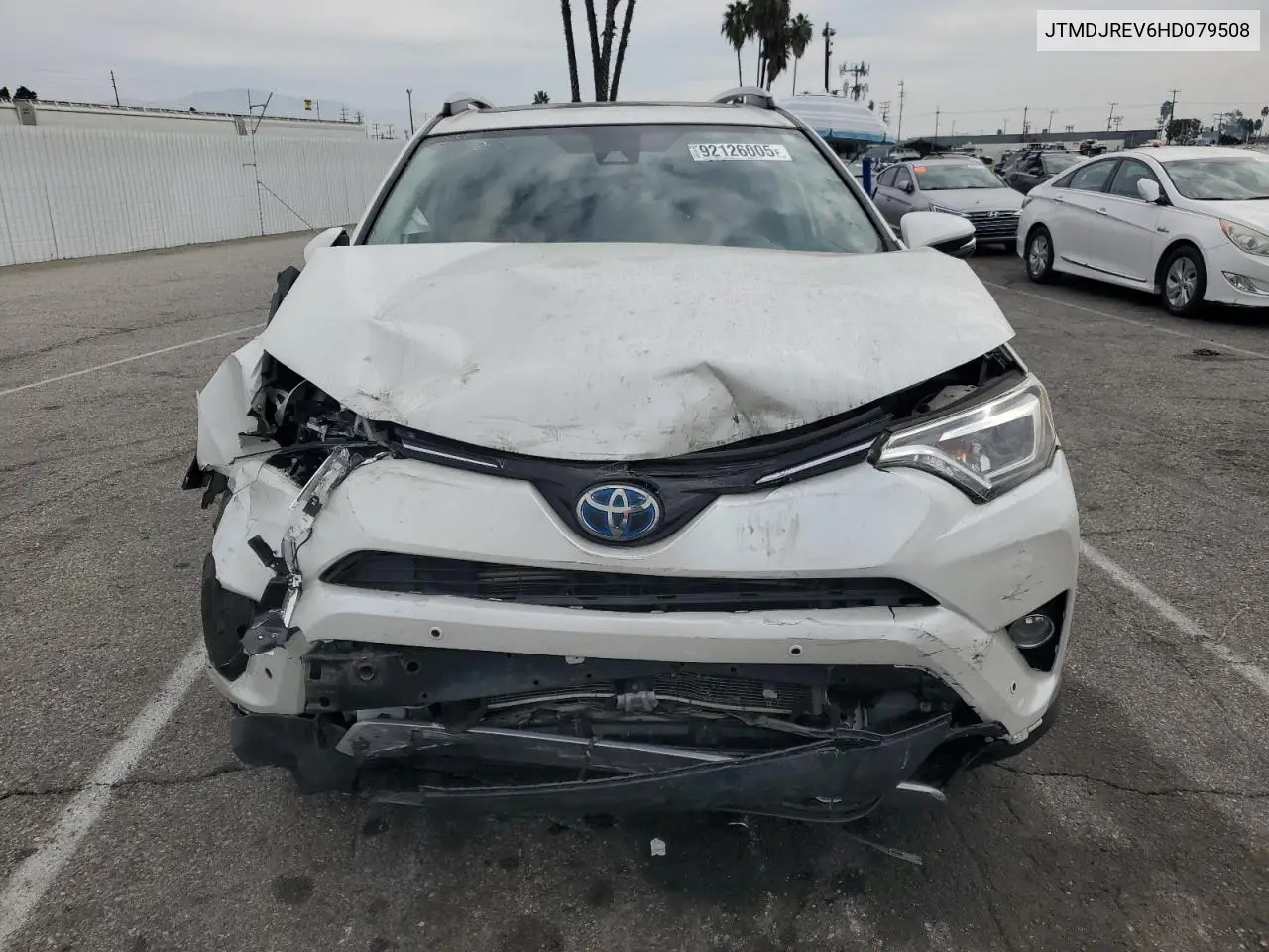 JTMDJREV6HD079508 2017 Toyota Rav4 Hv Limited