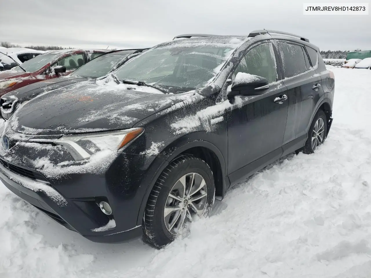 JTMRJREV8HD142873 2017 Toyota Rav4 Hv Le
