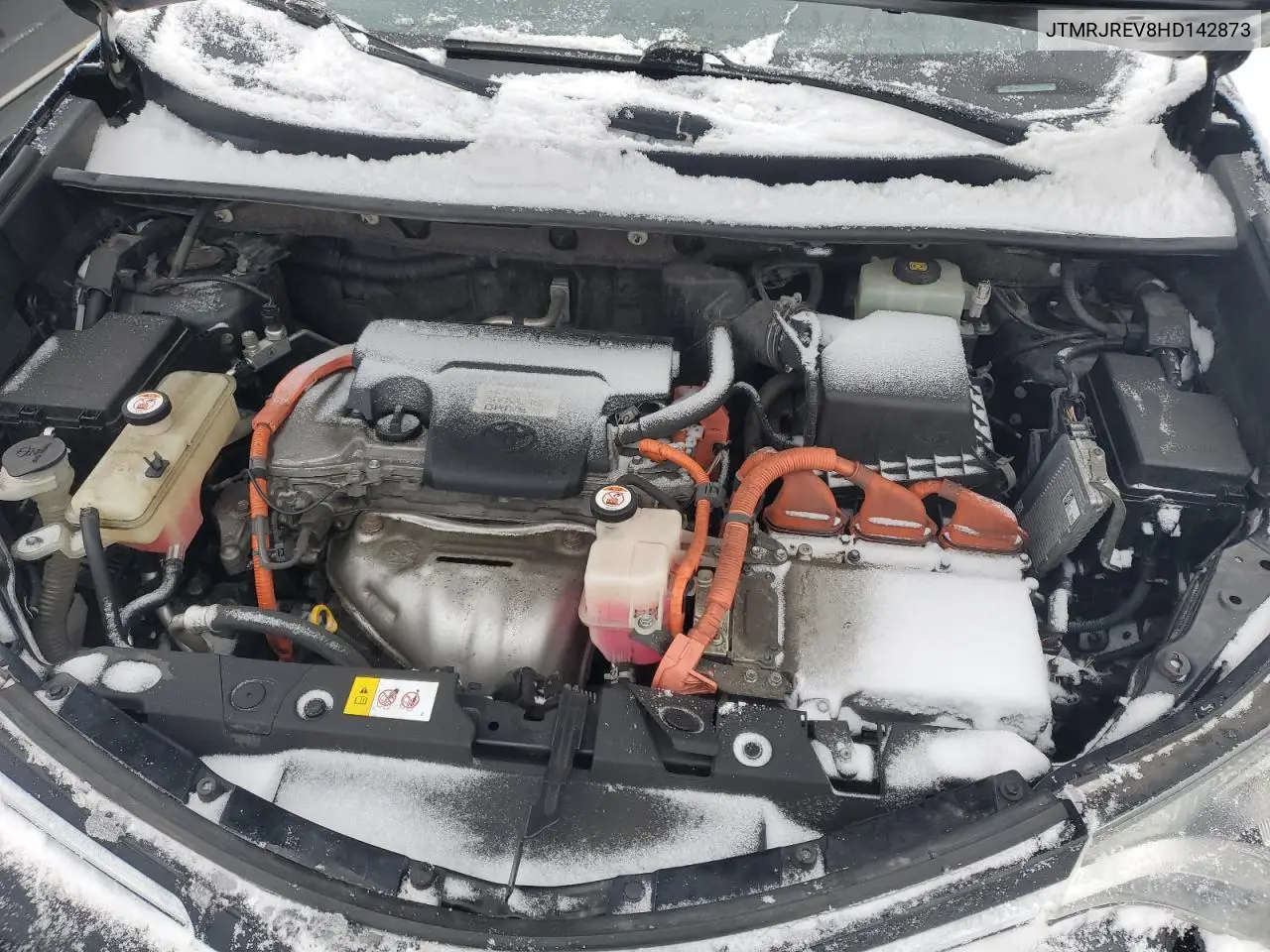 JTMRJREV8HD142873 2017 Toyota Rav4 Hv Le