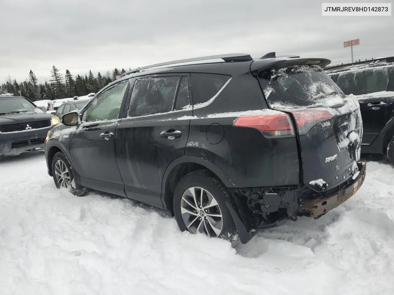 JTMRJREV8HD142873 2017 Toyota Rav4 Hv Le