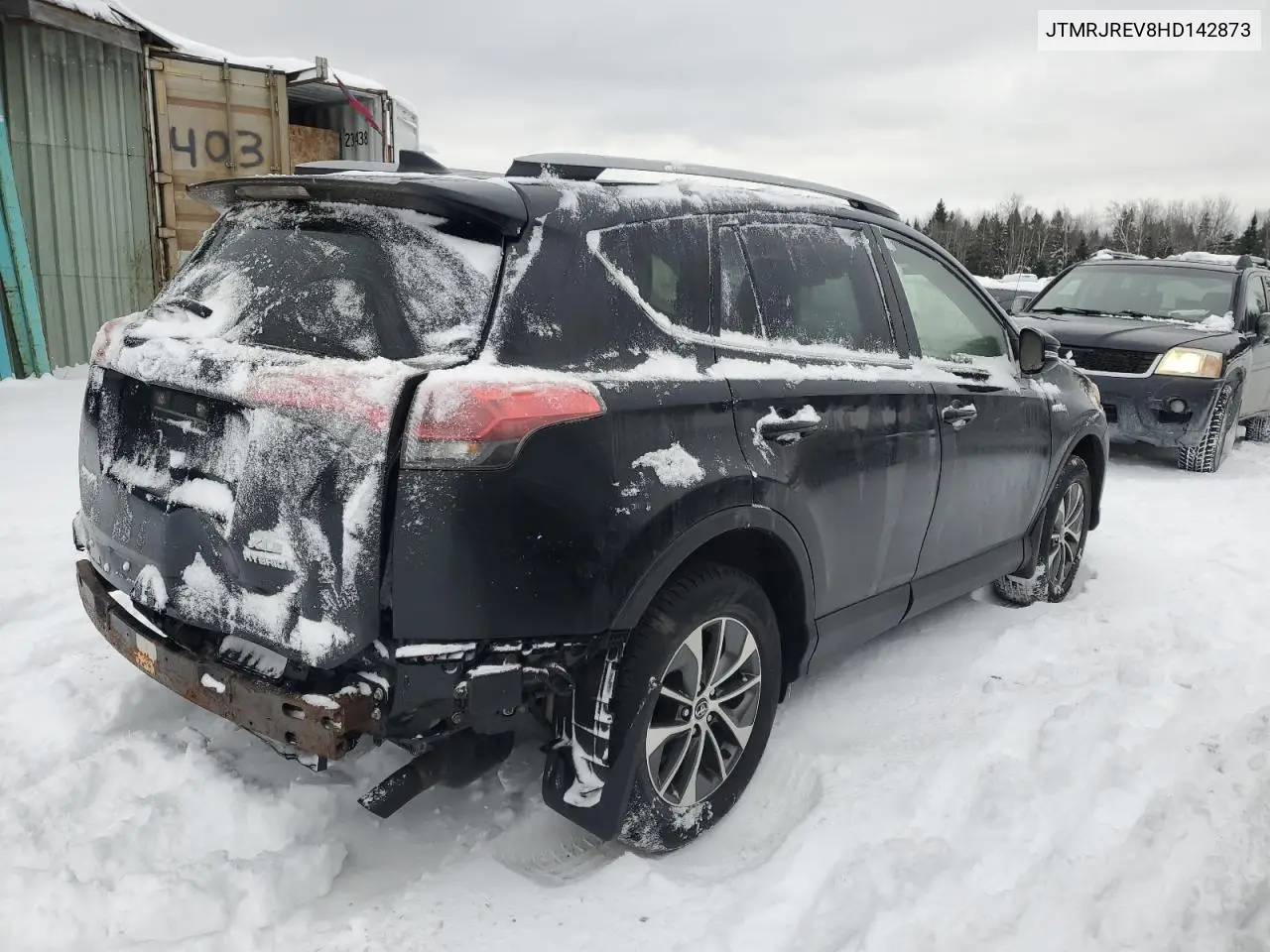 JTMRJREV8HD142873 2017 Toyota Rav4 Hv Le