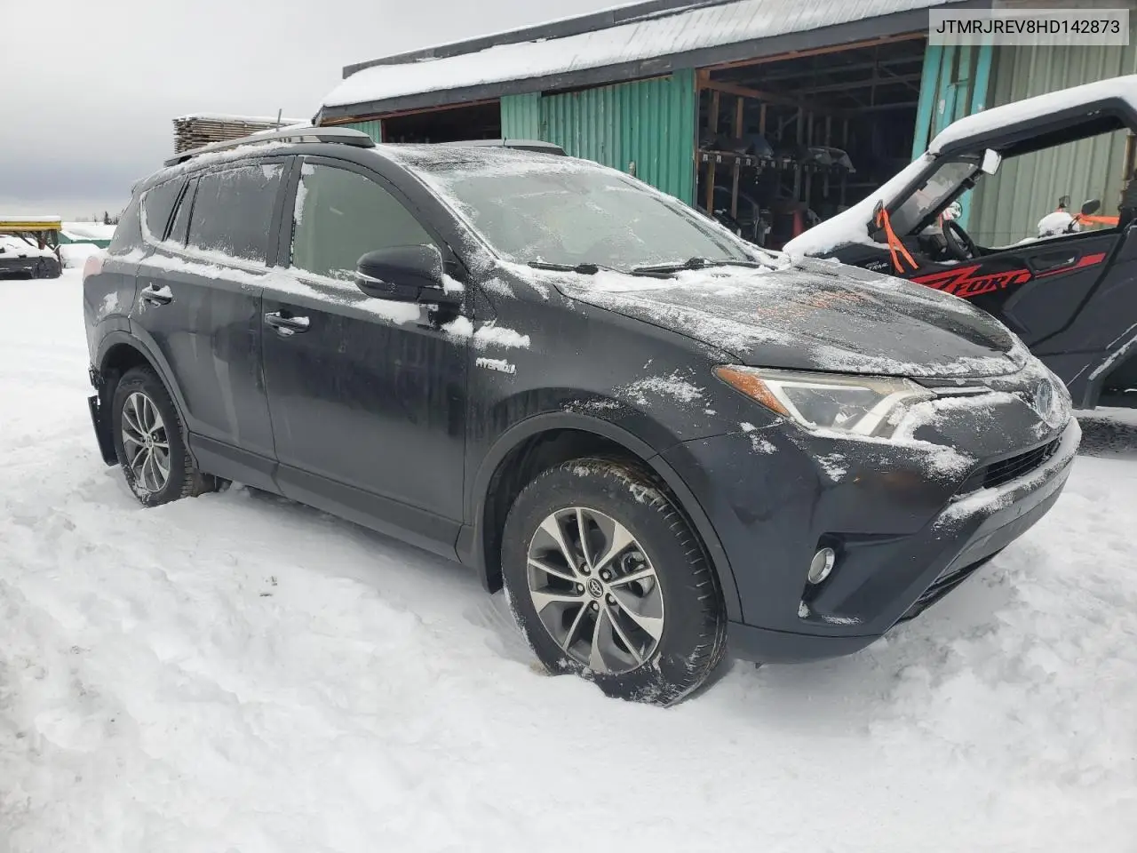 JTMRJREV8HD142873 2017 Toyota Rav4 Hv Le