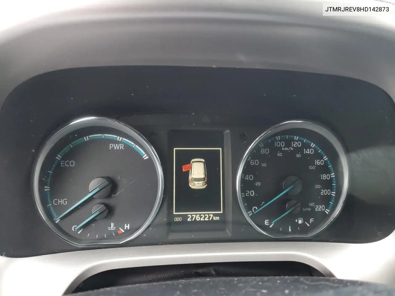 JTMRJREV8HD142873 2017 Toyota Rav4 Hv Le
