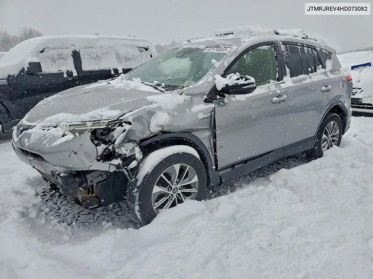 JTMRJREV4HD073082 2017 Toyota Rav4 Hv Le