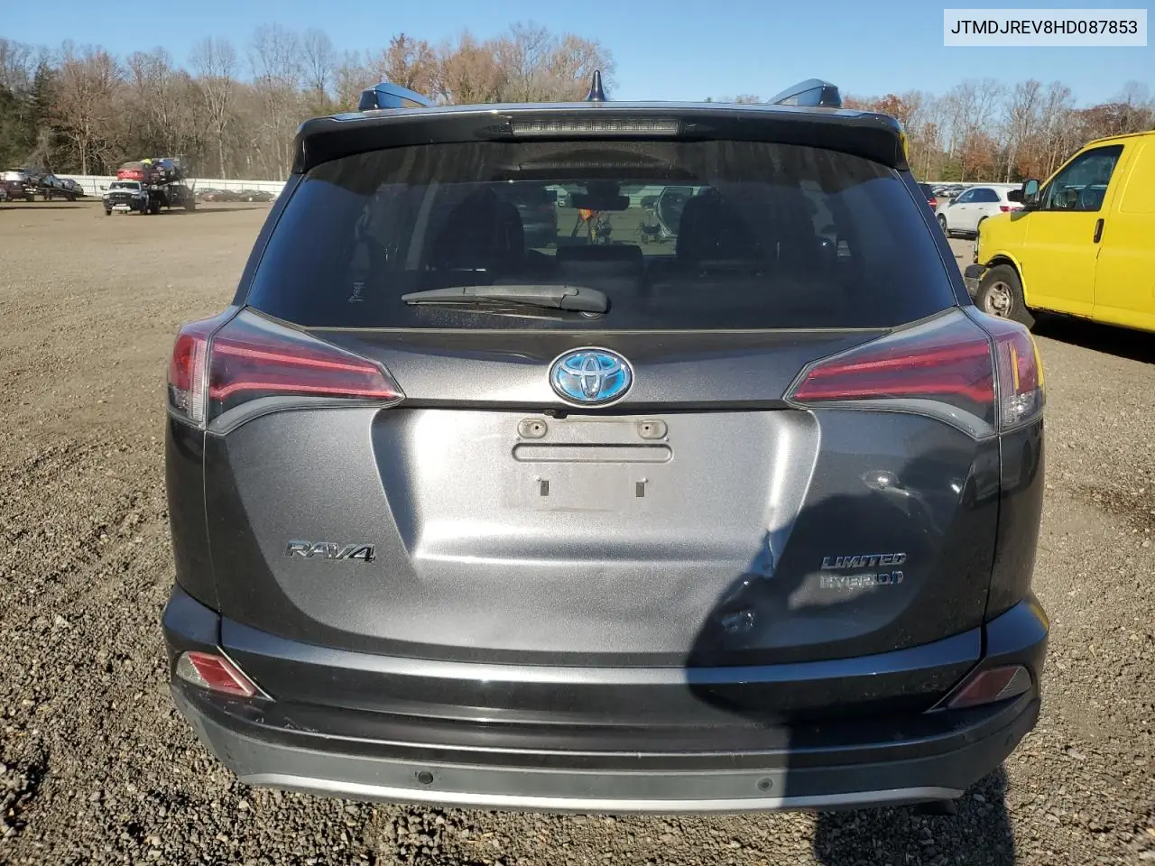 JTMDJREV8HD087853 2017 Toyota Rav4 Hv Limited