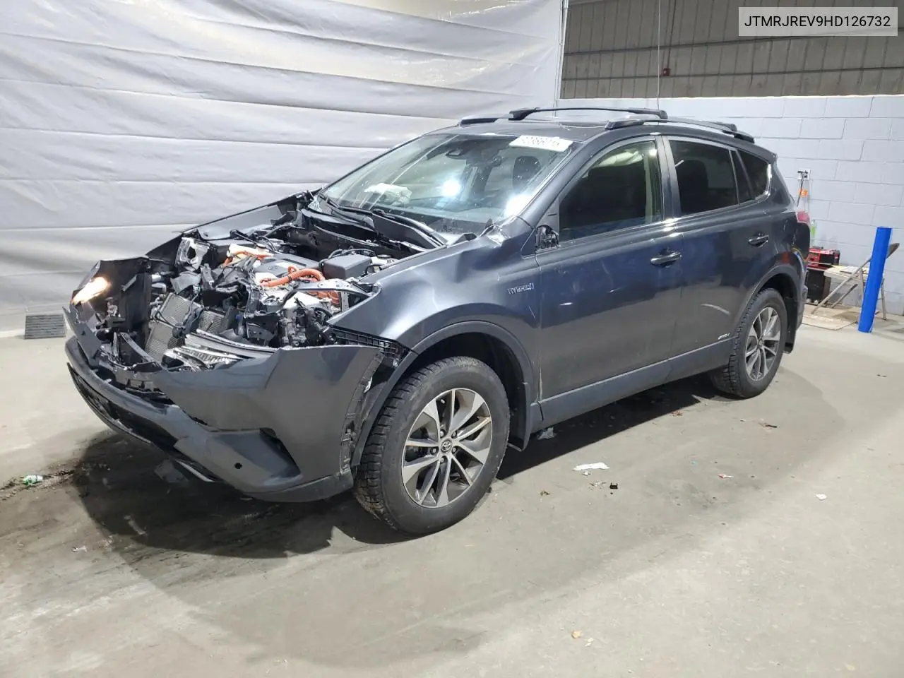 JTMRJREV9HD126732 2017 Toyota Rav4 Hv Le