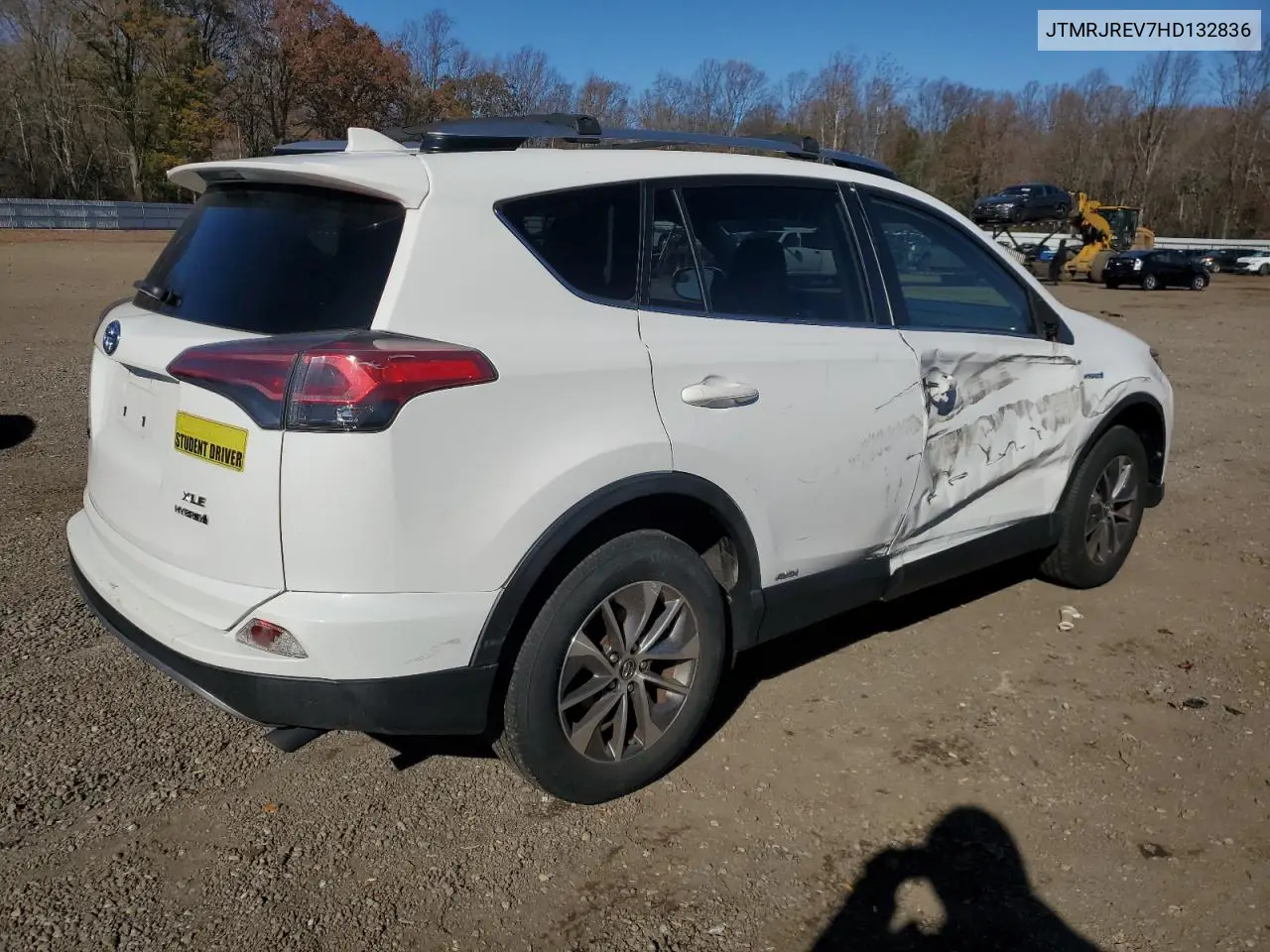 JTMRJREV7HD132836 2017 Toyota Rav4 Hv Le