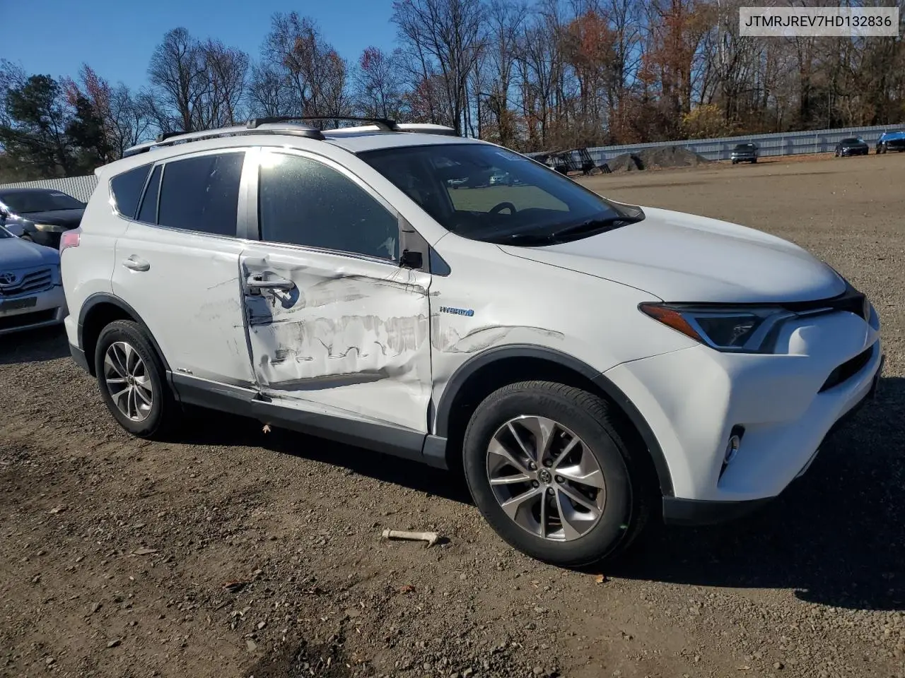 JTMRJREV7HD132836 2017 Toyota Rav4 Hv Le