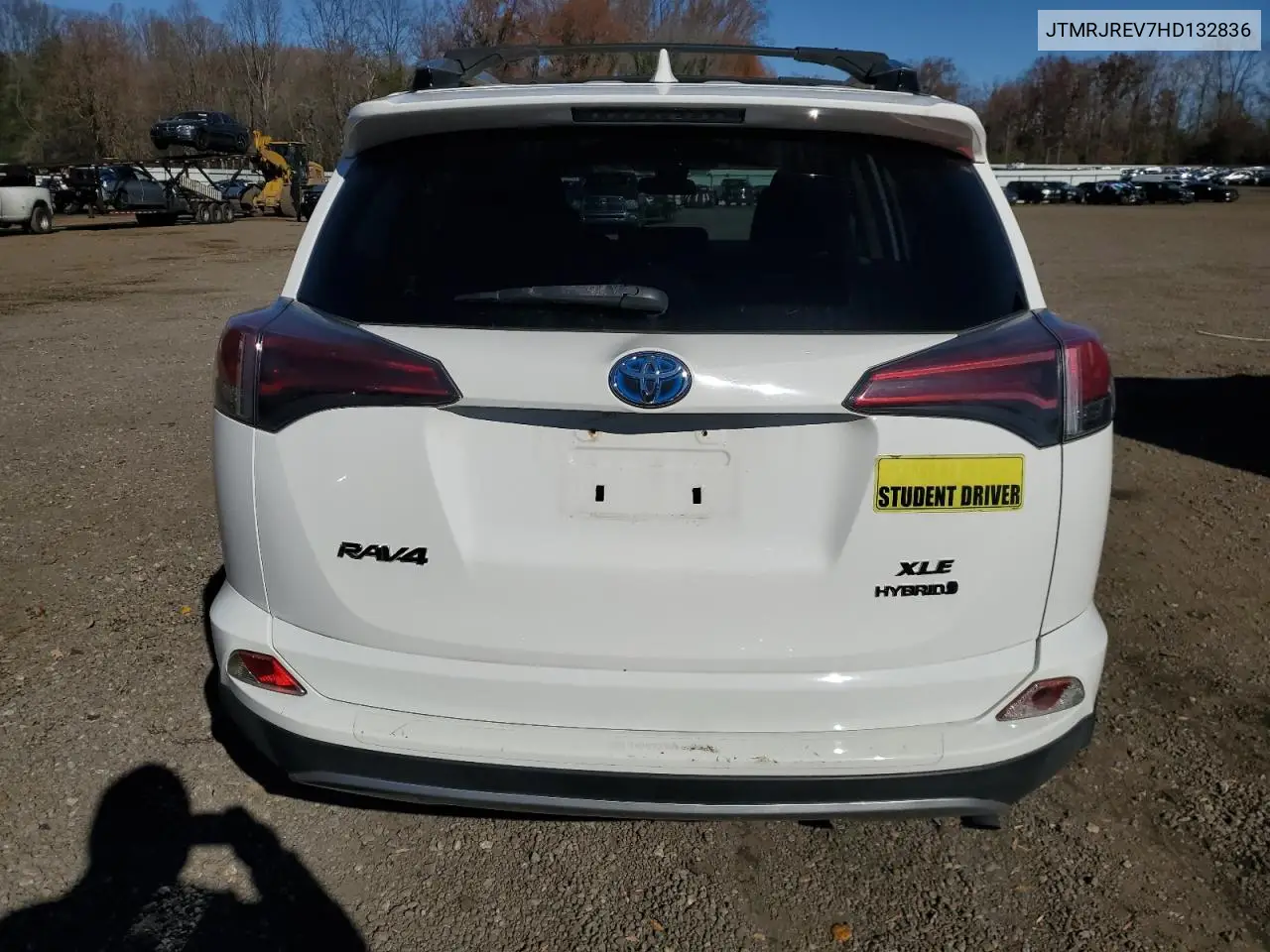 JTMRJREV7HD132836 2017 Toyota Rav4 Hv Le