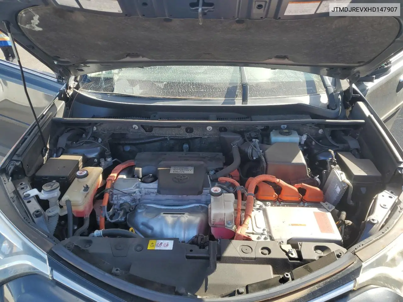 JTMDJREVXHD147907 2017 Toyota Rav4 Hv Limited