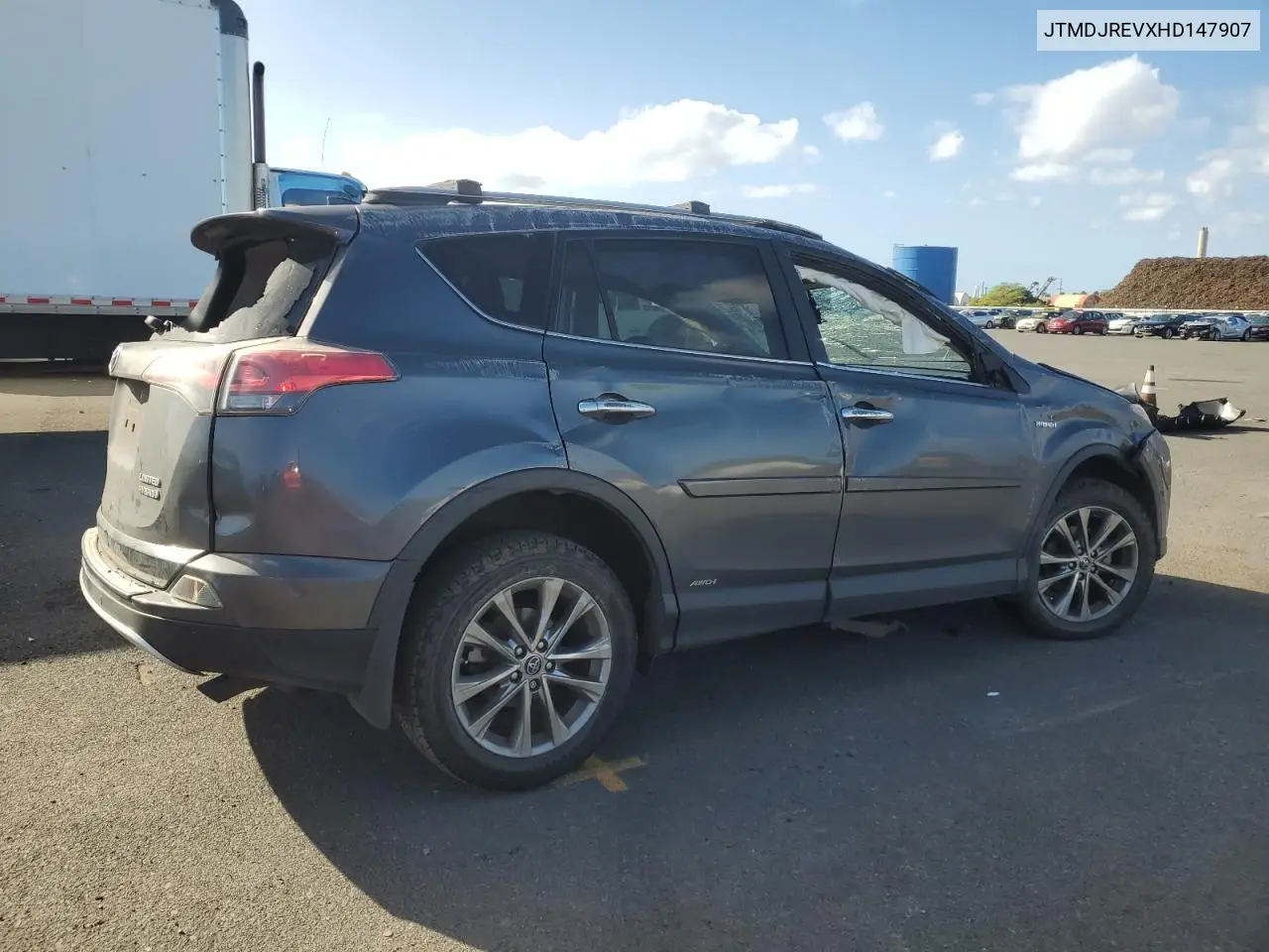 JTMDJREVXHD147907 2017 Toyota Rav4 Hv Limited