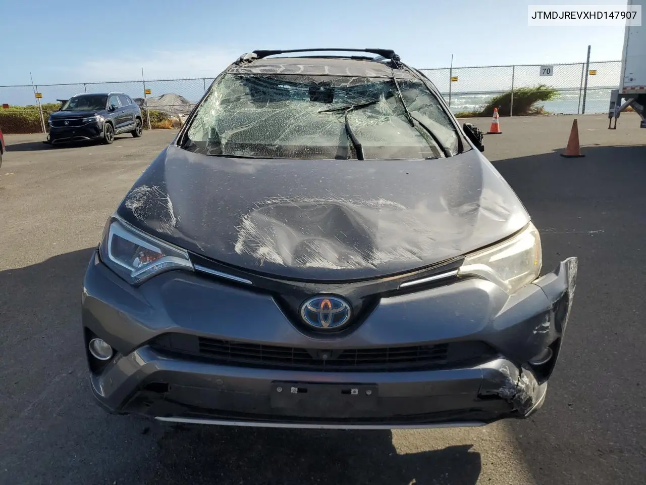 JTMDJREVXHD147907 2017 Toyota Rav4 Hv Limited