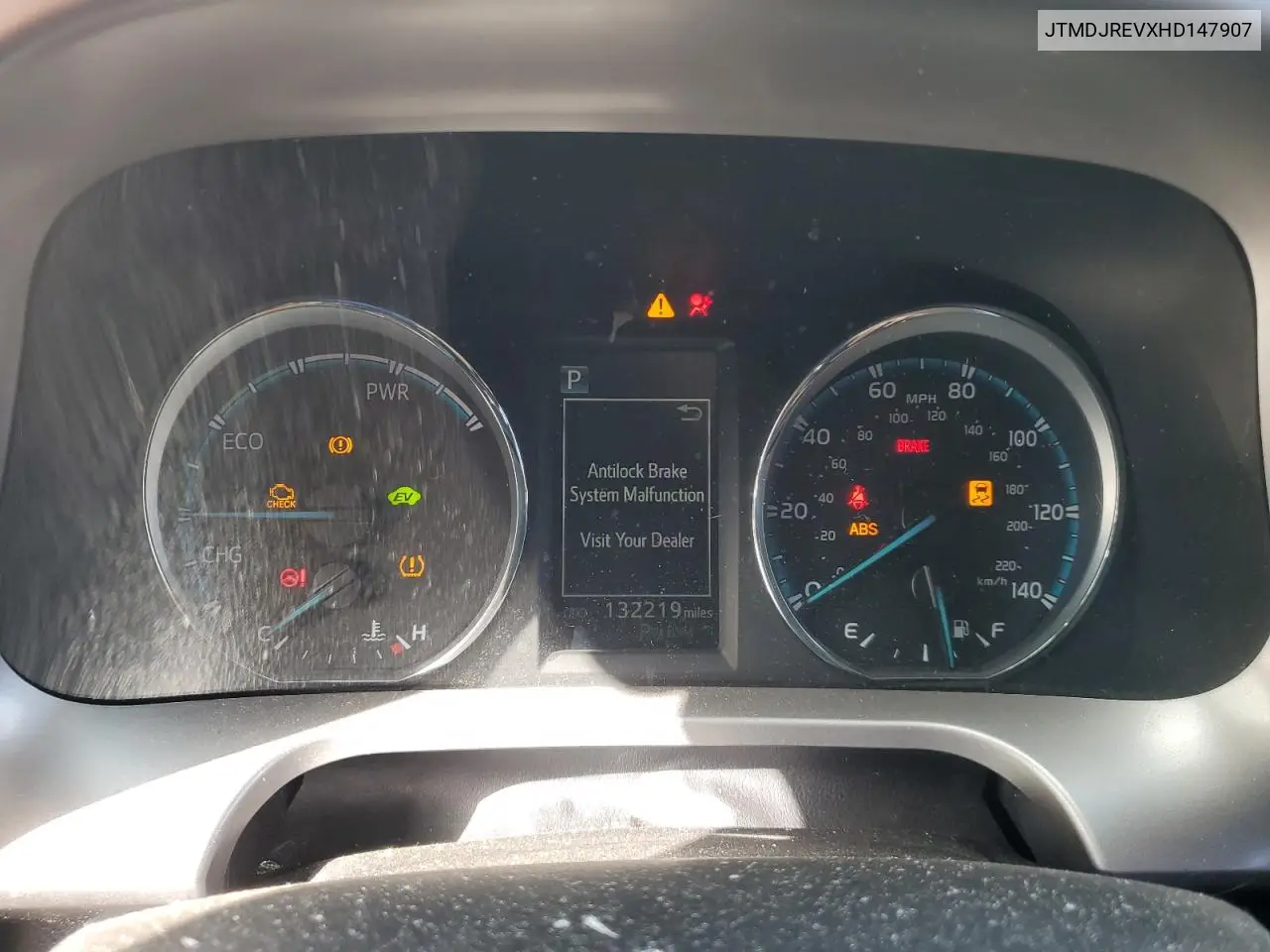 JTMDJREVXHD147907 2017 Toyota Rav4 Hv Limited