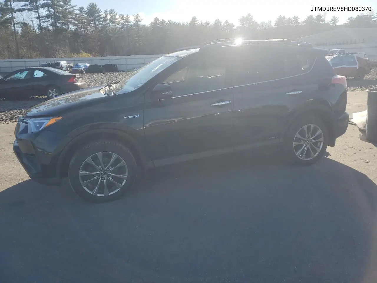 JTMDJREV8HD080370 2017 Toyota Rav4 Hv Limited