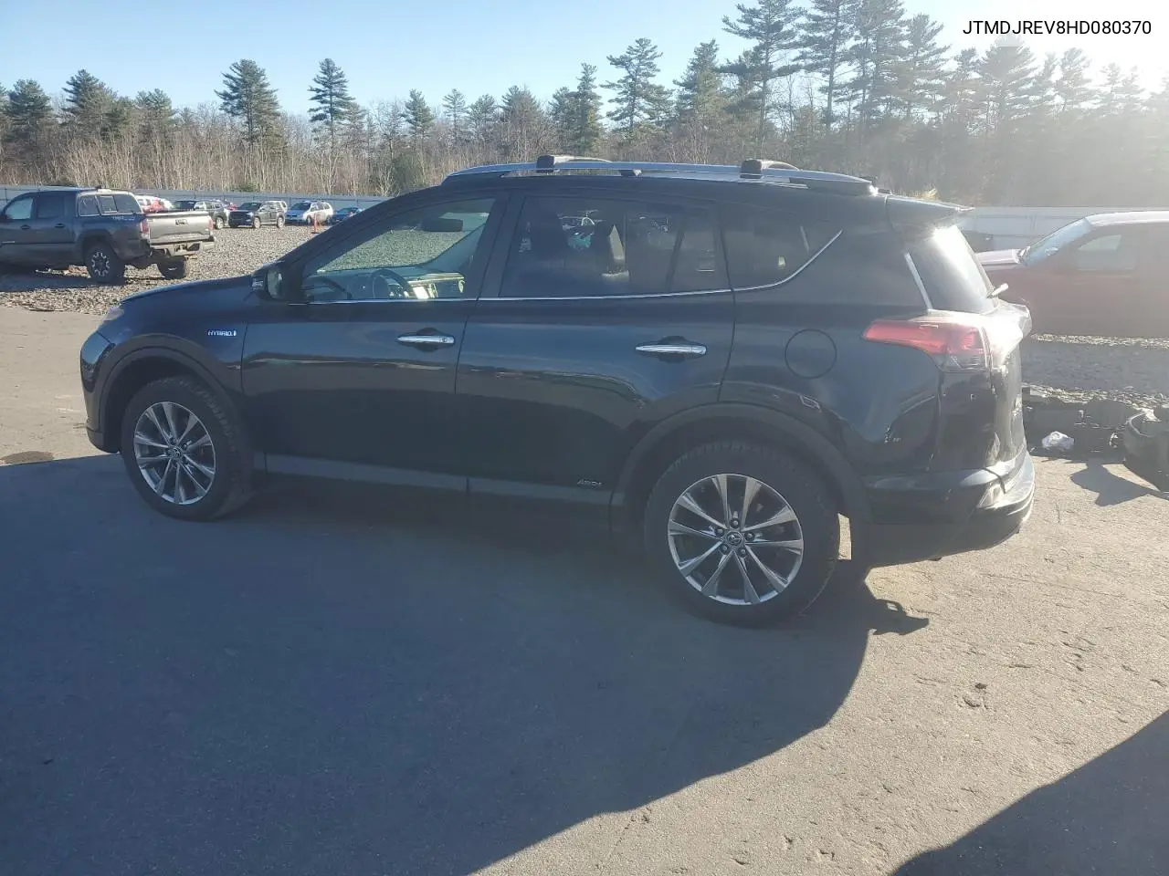 JTMDJREV8HD080370 2017 Toyota Rav4 Hv Limited