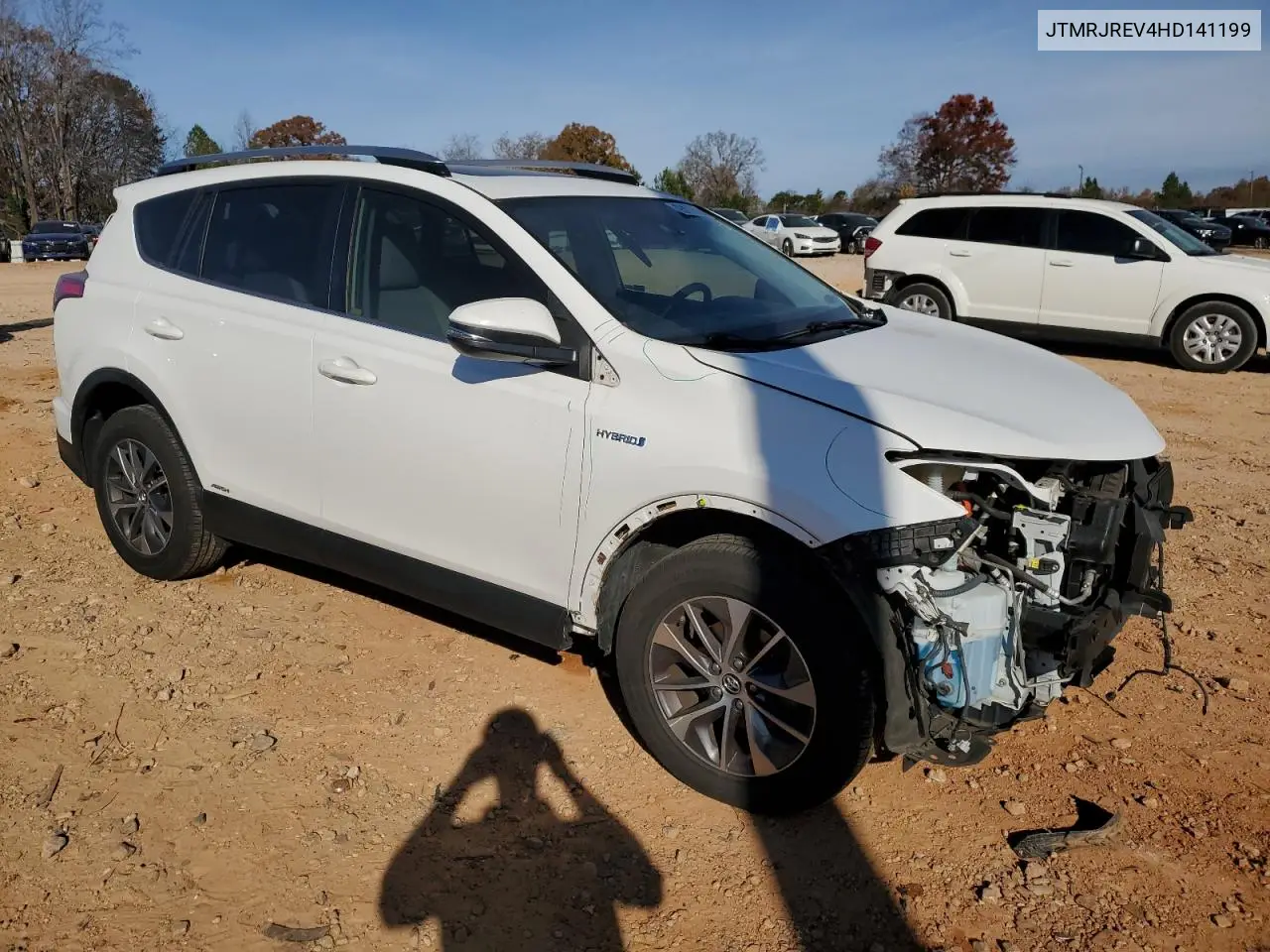 JTMRJREV4HD141199 2017 Toyota Rav4 Hv Le