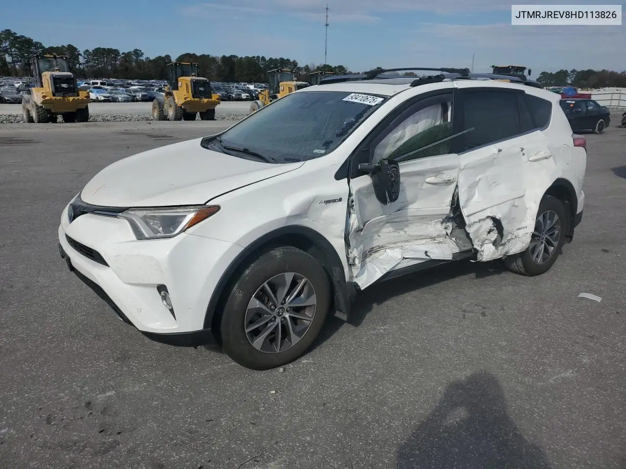 JTMRJREV8HD113826 2017 Toyota Rav4 Hv Le