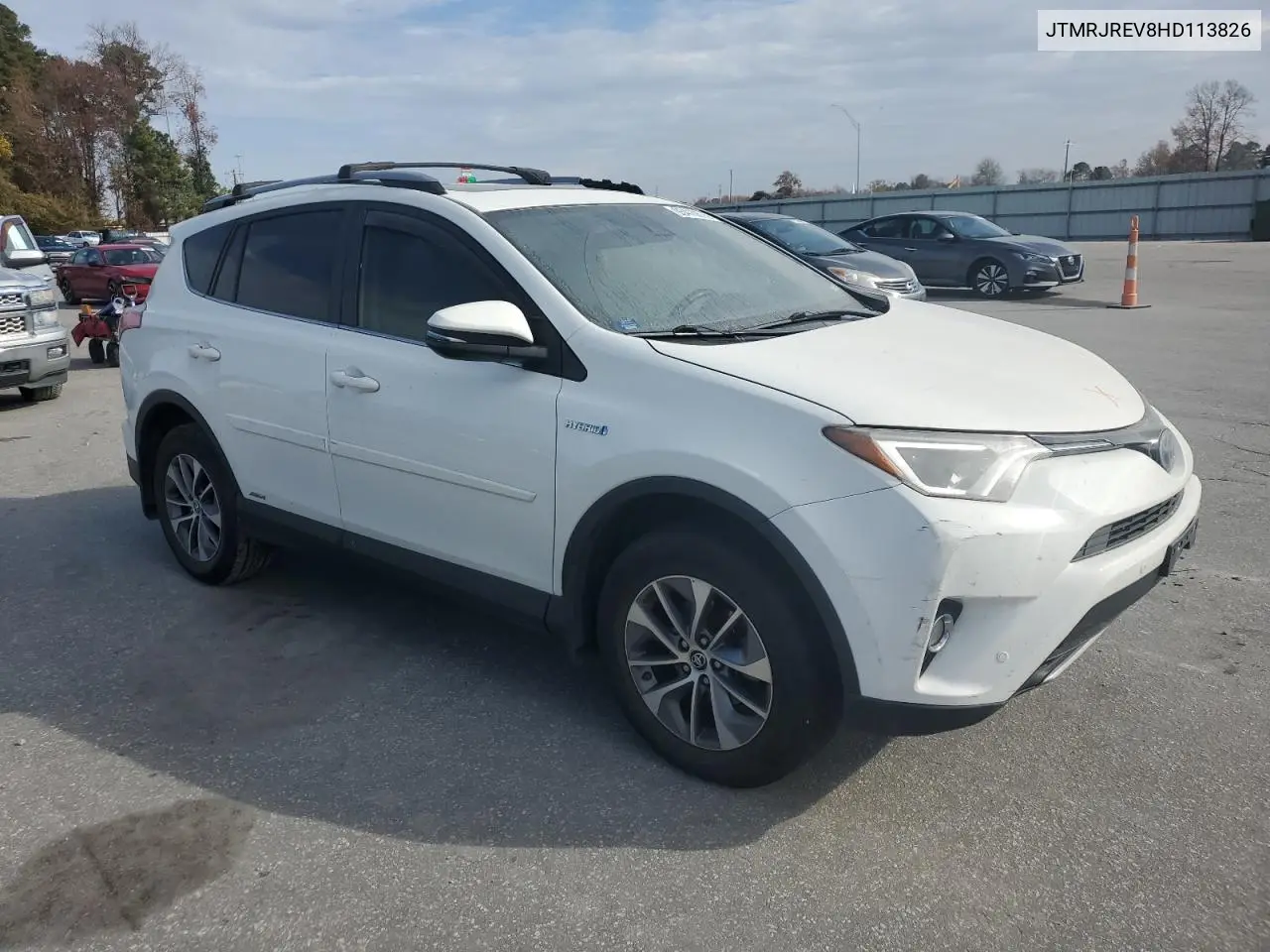 JTMRJREV8HD113826 2017 Toyota Rav4 Hv Le