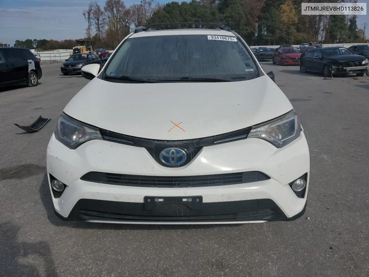 JTMRJREV8HD113826 2017 Toyota Rav4 Hv Le
