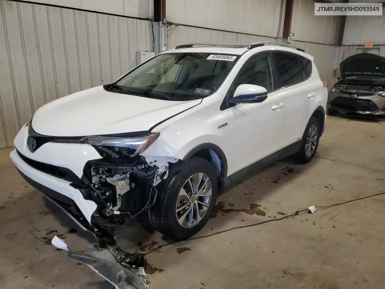 JTMRJREV5HD093549 2017 Toyota Rav4 Hv Le