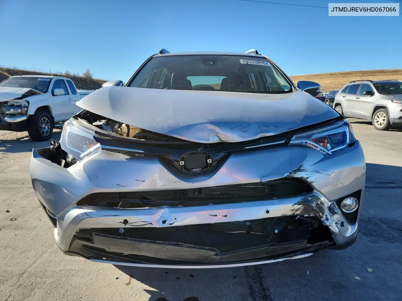 JTMDJREV6HD067066 2017 Toyota Rav4 Hv Limited