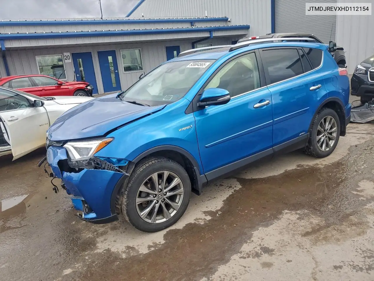 JTMDJREVXHD112154 2017 Toyota Rav4 Hv Limited