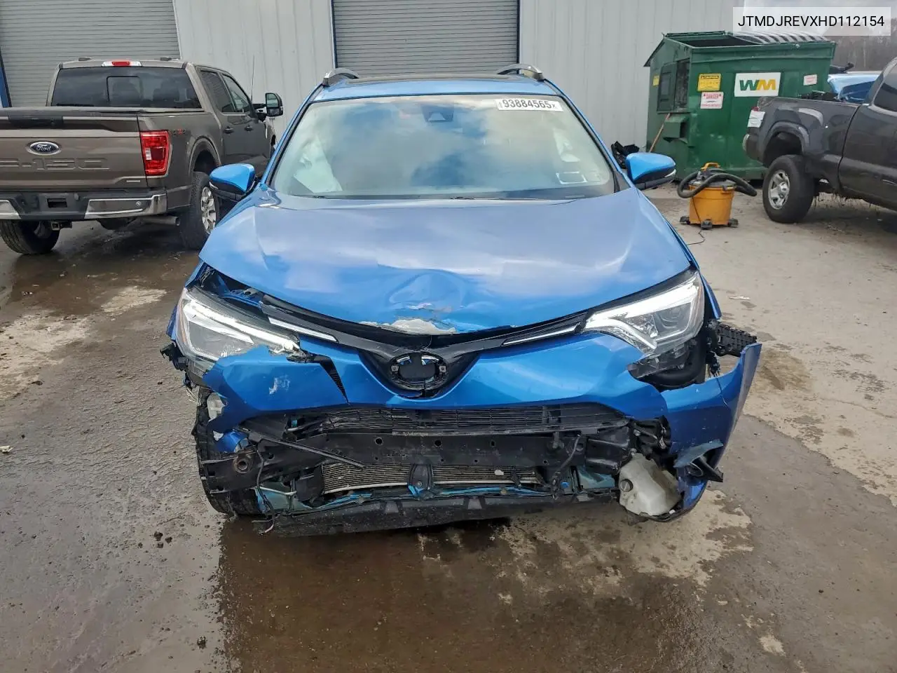JTMDJREVXHD112154 2017 Toyota Rav4 Hv Limited