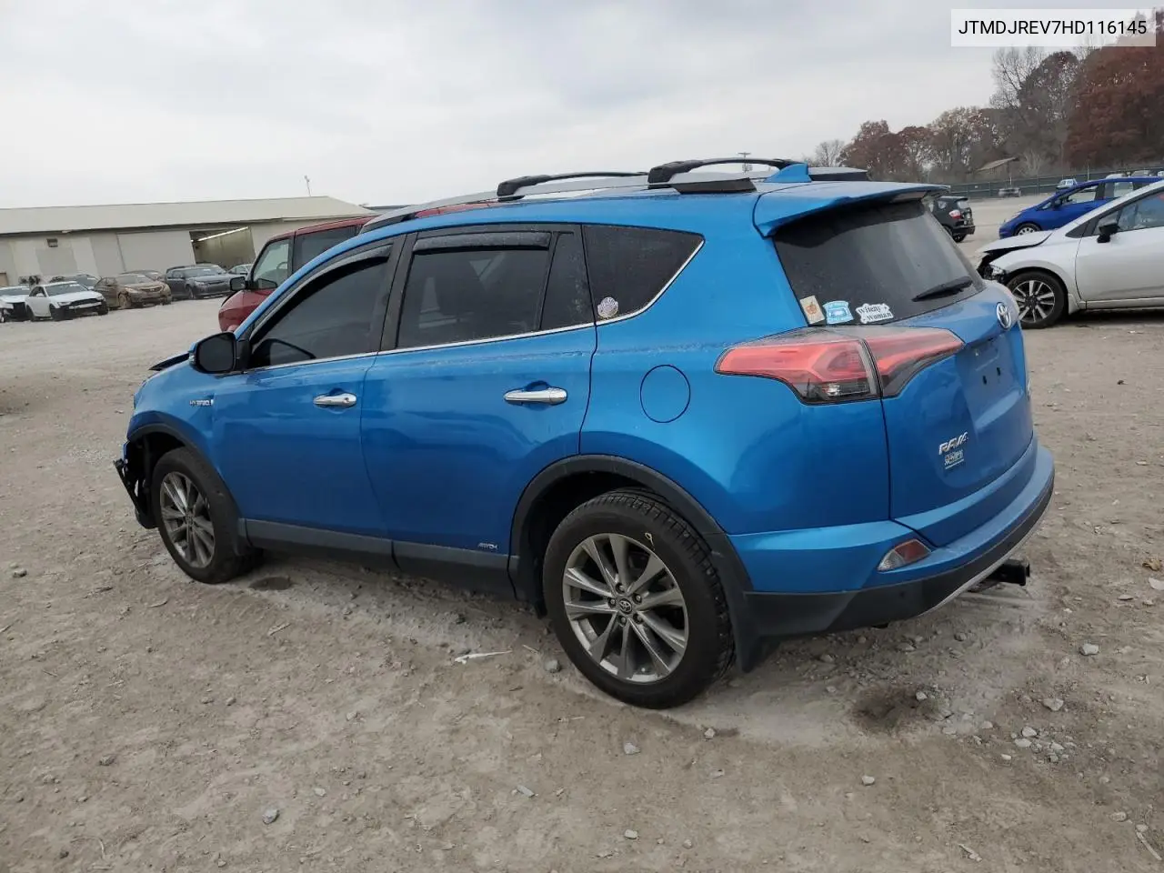 JTMDJREV7HD116145 2017 Toyota Rav4 Hv Limited