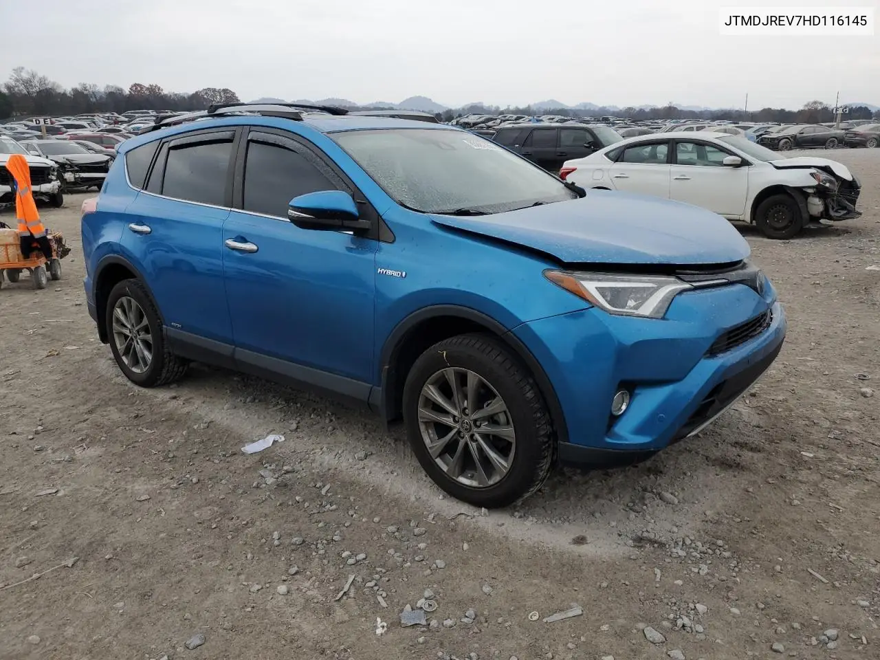 JTMDJREV7HD116145 2017 Toyota Rav4 Hv Limited