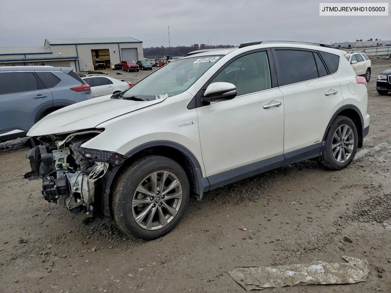 JTMDJREV9HD105003 2017 Toyota Rav4 Hv Limited