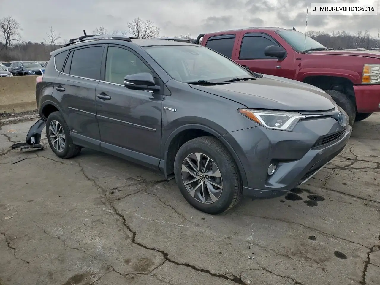 JTMRJREV0HD136016 2017 Toyota Rav4 Hv Le