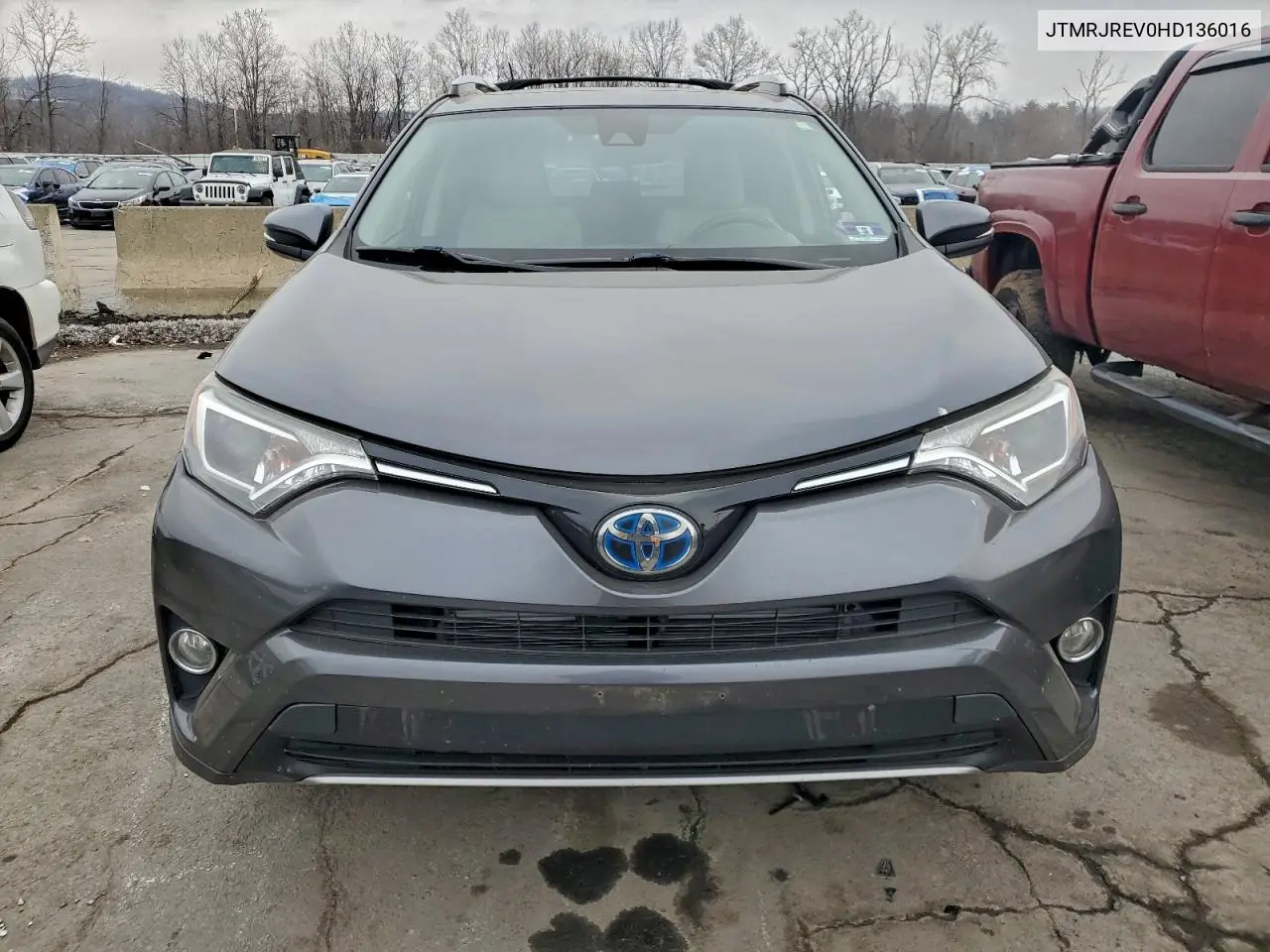 JTMRJREV0HD136016 2017 Toyota Rav4 Hv Le