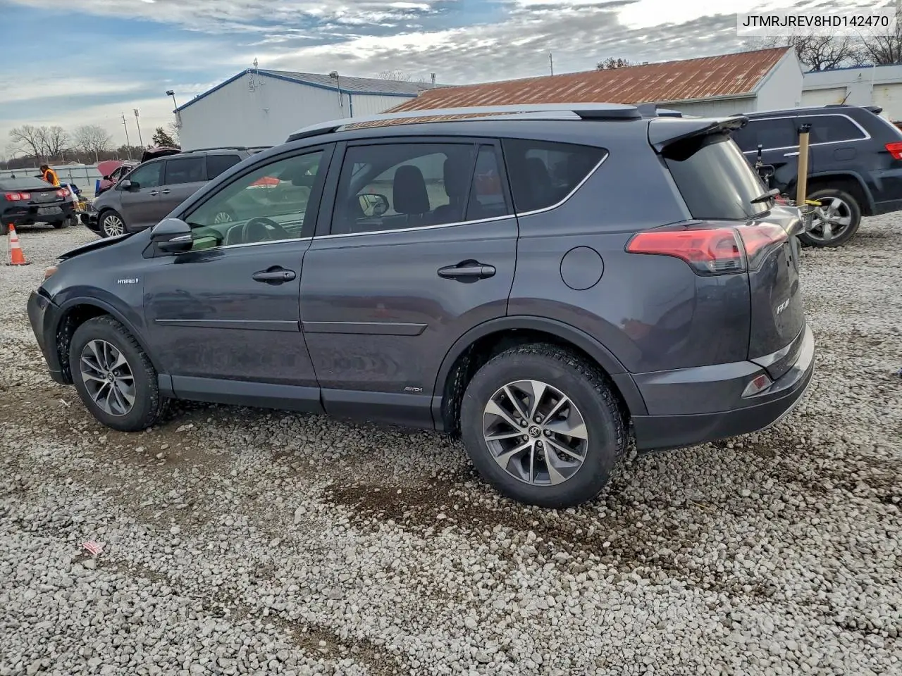 JTMRJREV8HD142470 2017 Toyota Rav4 Hv Le