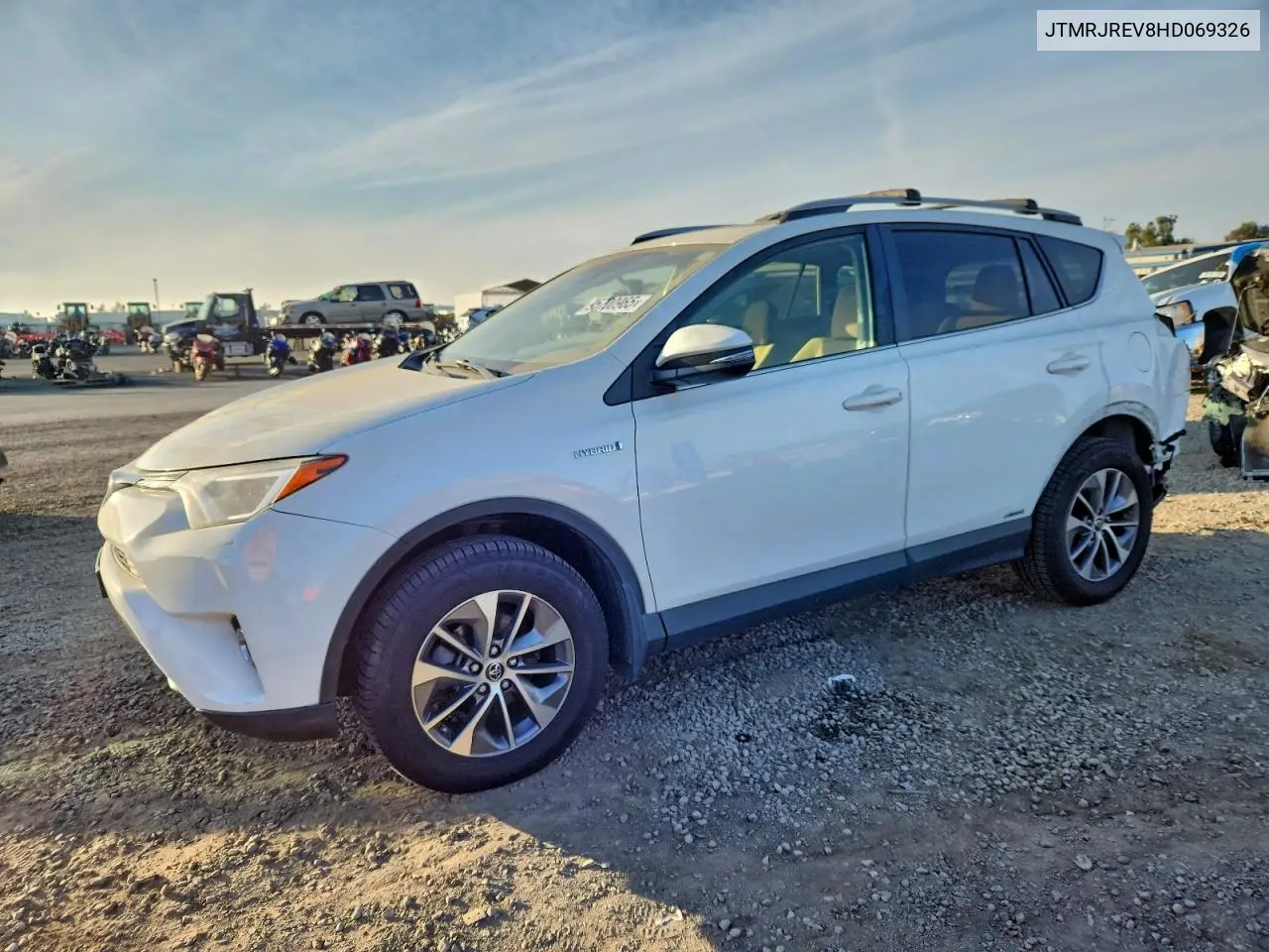 JTMRJREV8HD069326 2017 Toyota Rav4 Hv Le