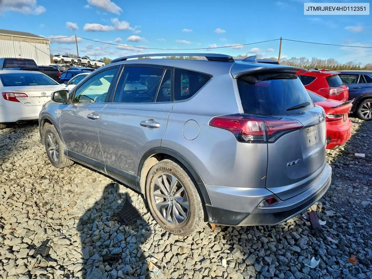 JTMRJREV4HD112351 2017 Toyota Rav4 Hv Le