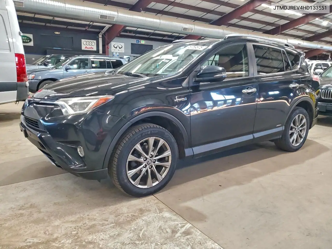 JTMDJREV4HD133551 2017 Toyota Rav4 Hv Limited