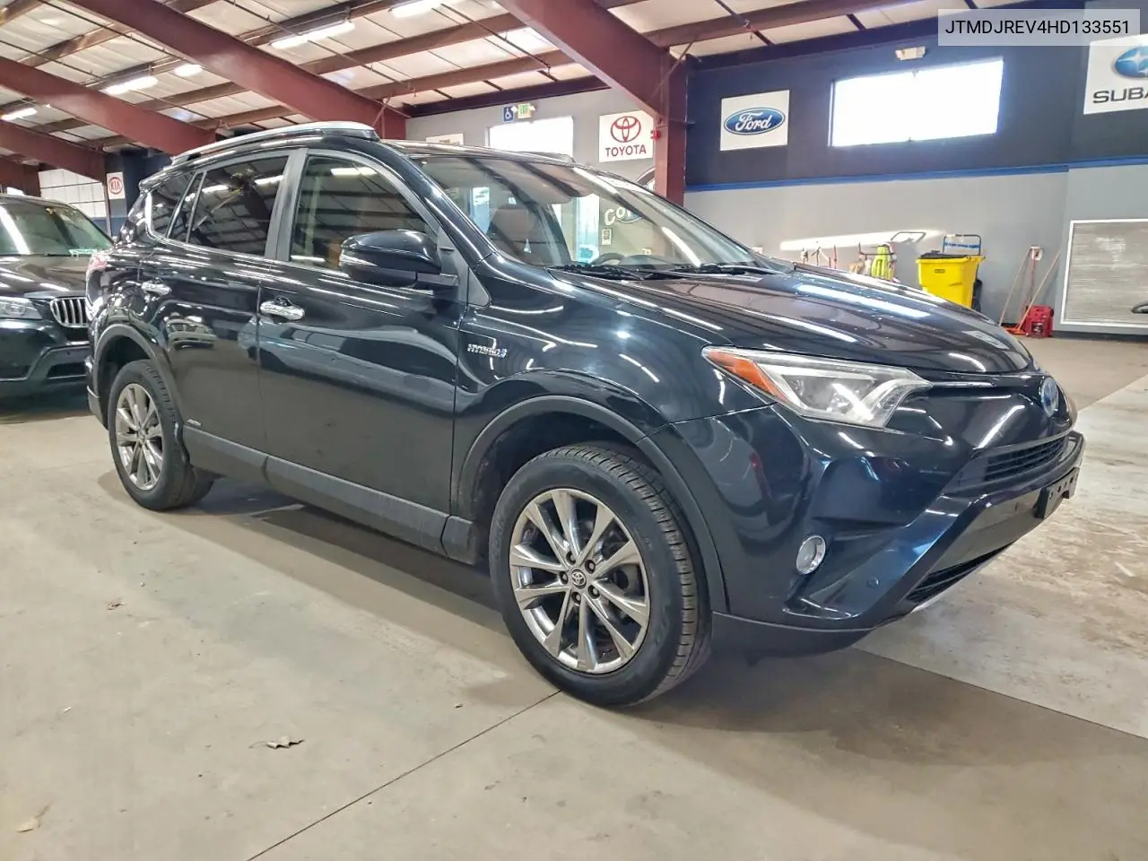 JTMDJREV4HD133551 2017 Toyota Rav4 Hv Limited