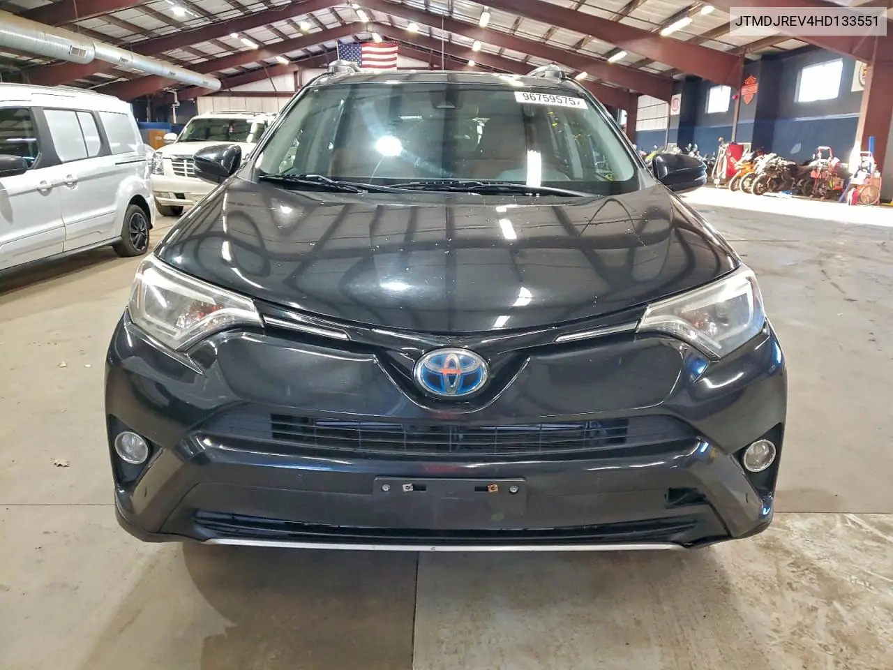 JTMDJREV4HD133551 2017 Toyota Rav4 Hv Limited