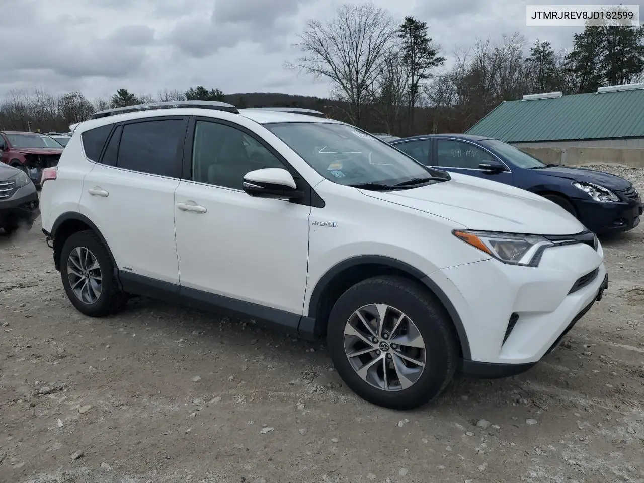 JTMRJREV8JD182599 2018 Toyota Rav4 Hv Le