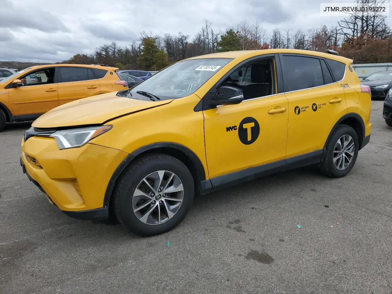JTMRJREV8JD195272 2018 Toyota Rav4 Hv Le