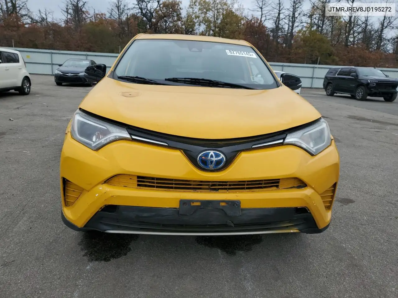 JTMRJREV8JD195272 2018 Toyota Rav4 Hv Le