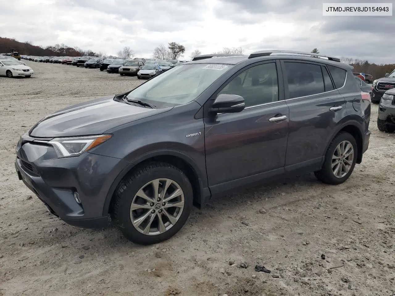 JTMDJREV8JD154943 2018 Toyota Rav4 Hv Limited