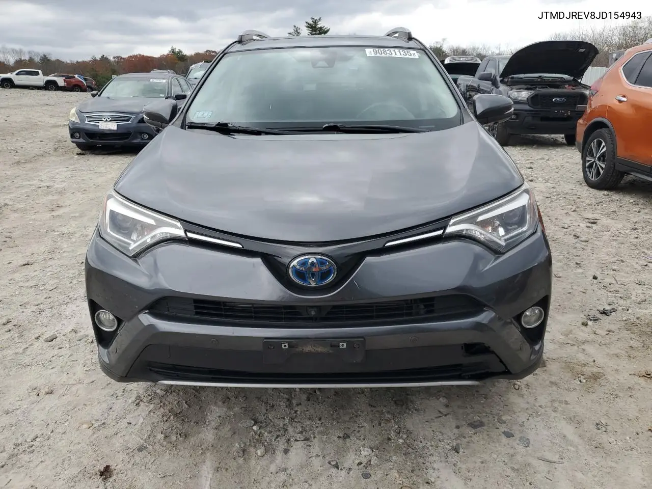 JTMDJREV8JD154943 2018 Toyota Rav4 Hv Limited