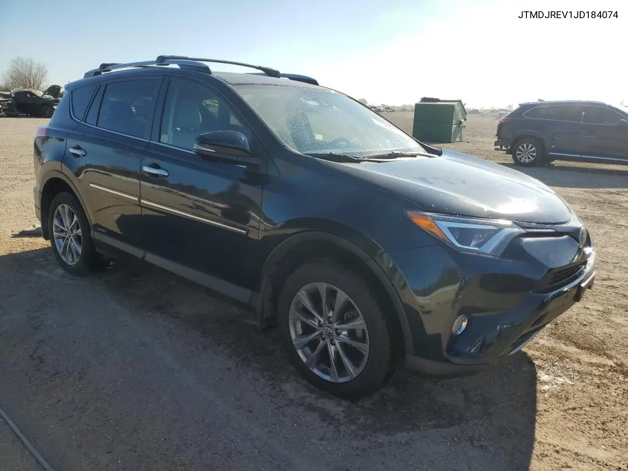 JTMDJREV1JD184074 2018 Toyota Rav4 Hv Limited