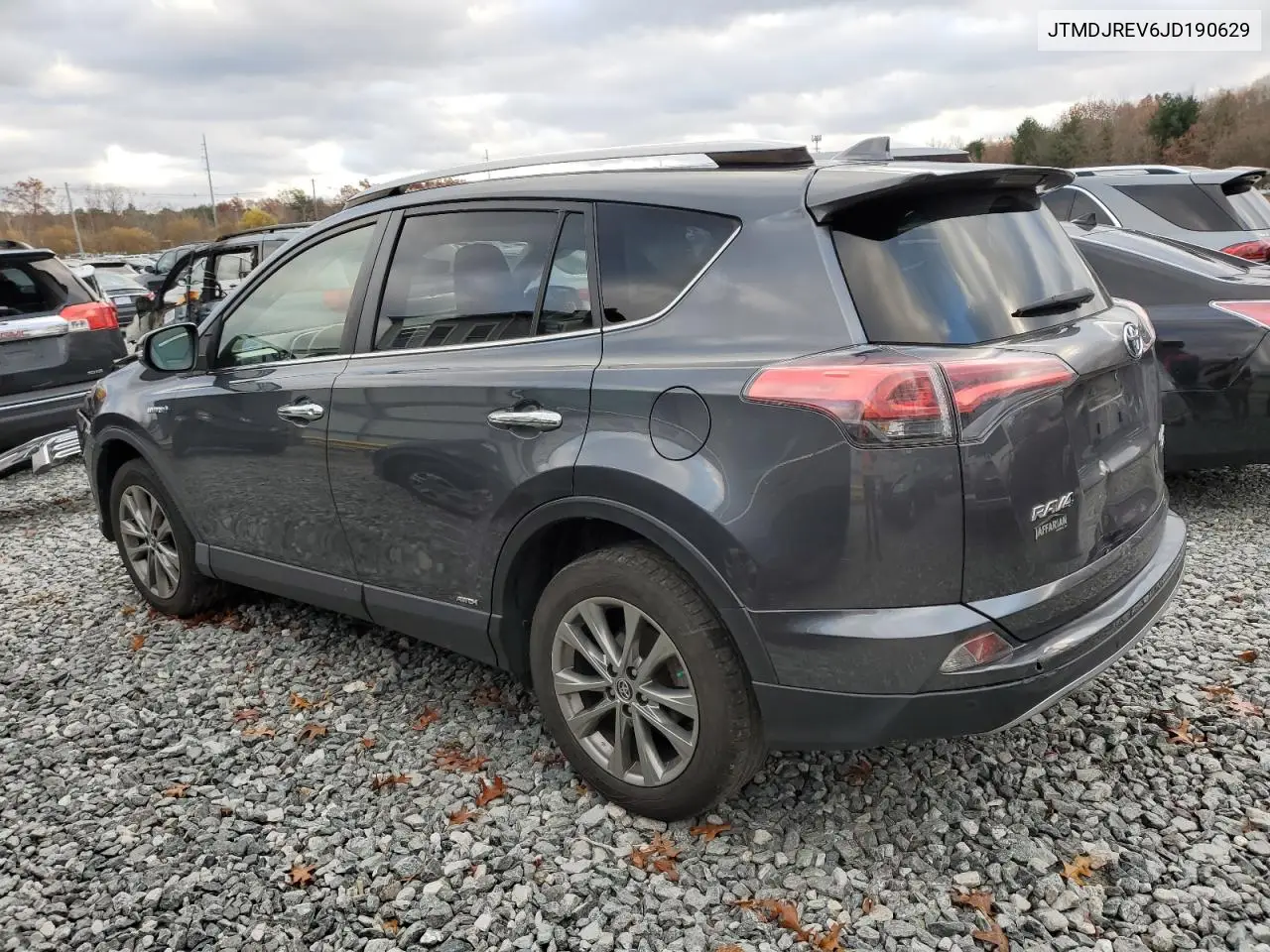 JTMDJREV6JD190629 2018 Toyota Rav4 Hv Limited