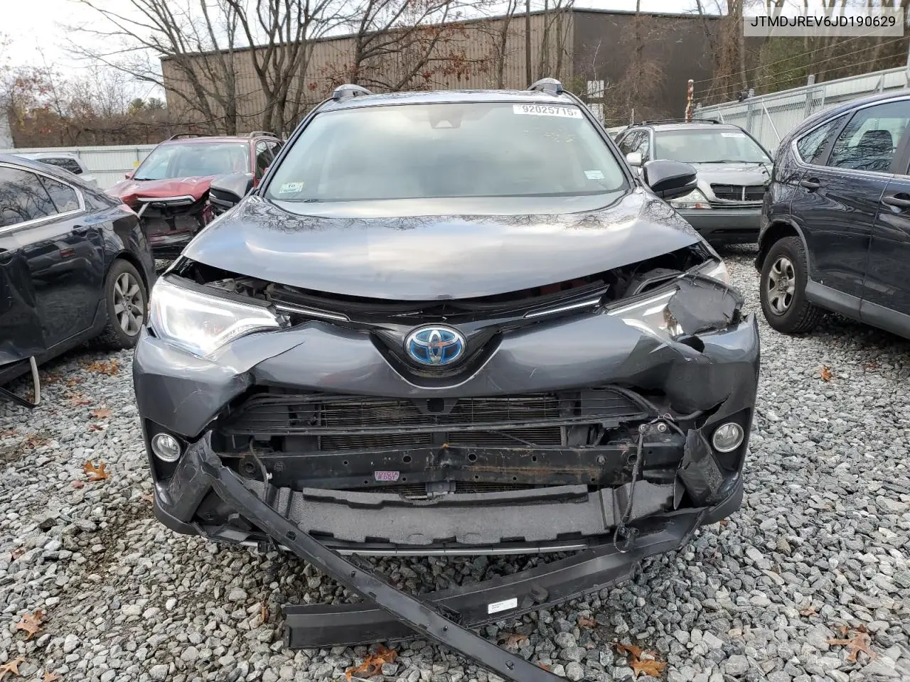 JTMDJREV6JD190629 2018 Toyota Rav4 Hv Limited