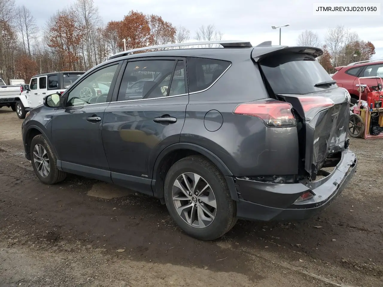 JTMRJREV3JD201950 2018 Toyota Rav4 Hv Le