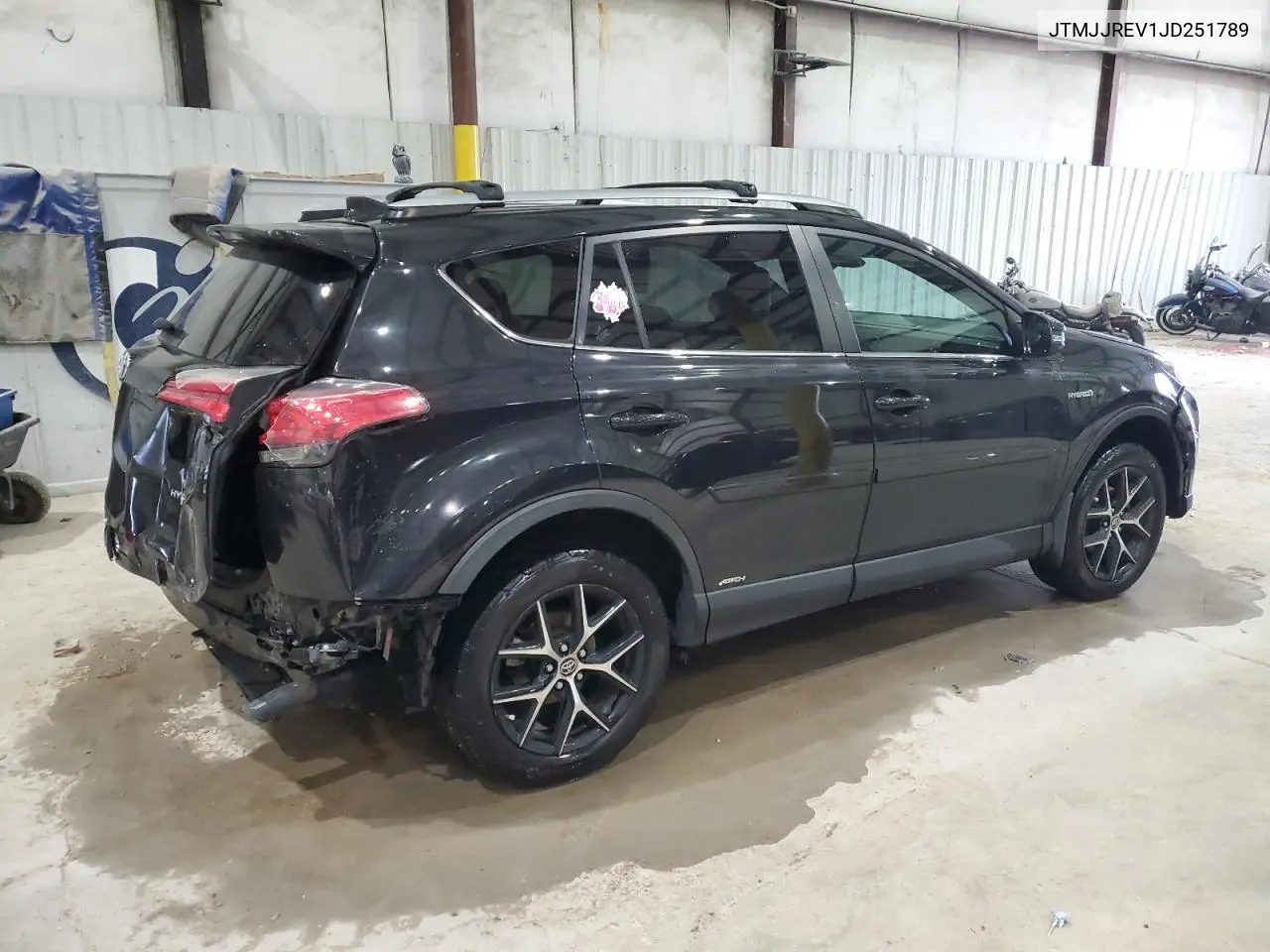 JTMJJREV1JD251789 2018 Toyota Rav4 Hv Se