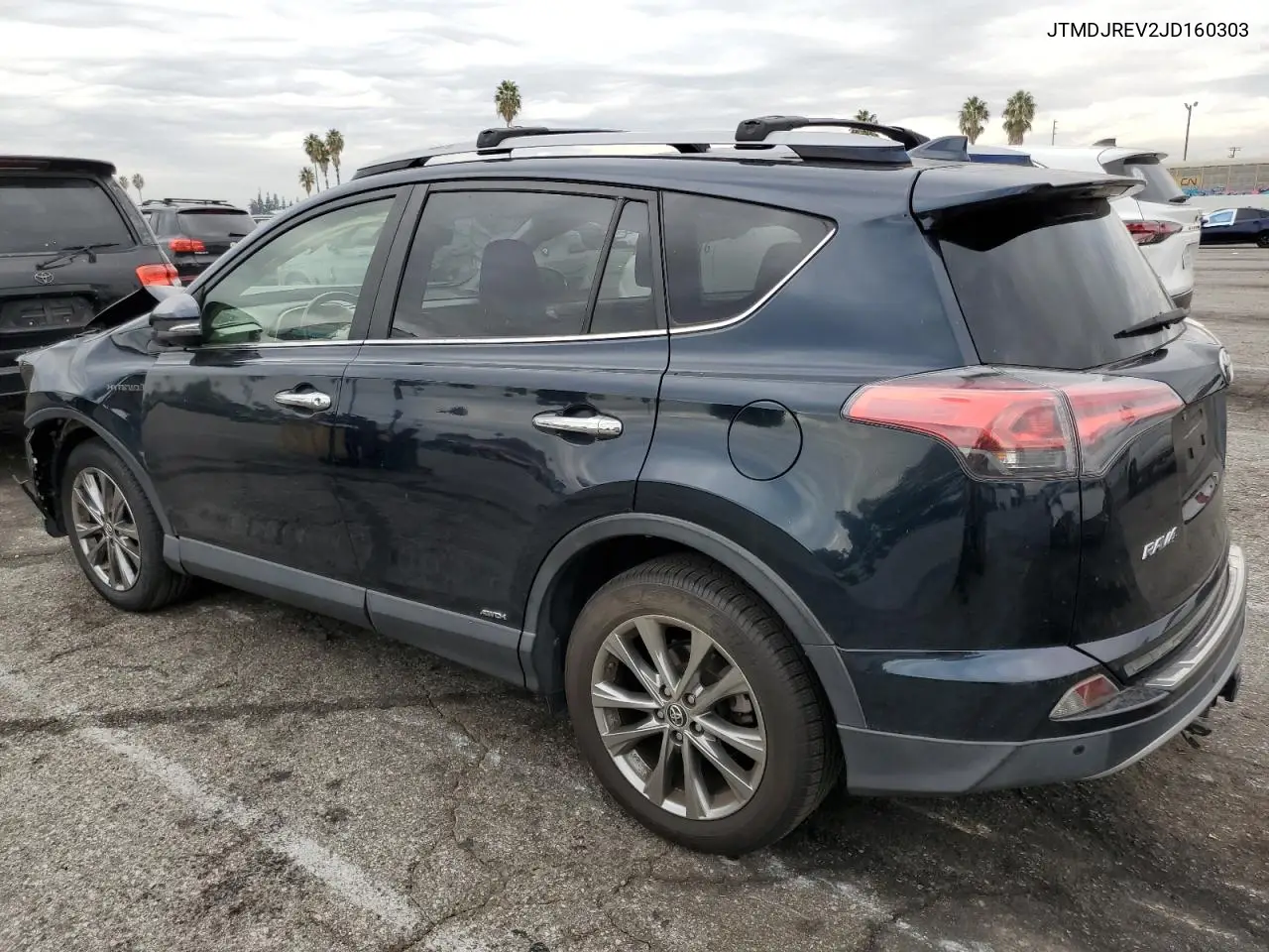 JTMDJREV2JD160303 2018 Toyota Rav4 Hv Limited