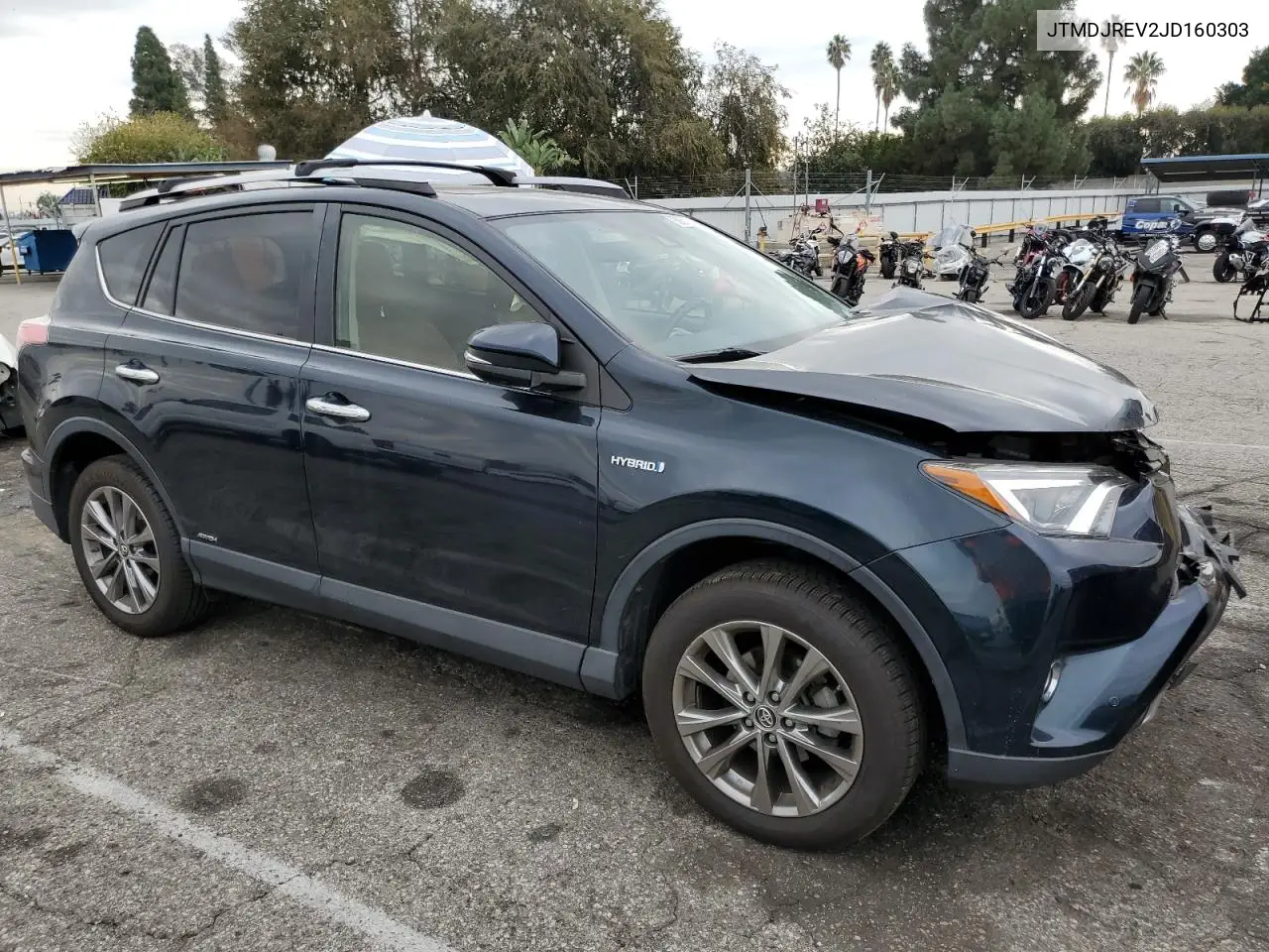 JTMDJREV2JD160303 2018 Toyota Rav4 Hv Limited
